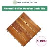 Wooden Decking Tile Using Basement Balcony 4 Slats 35 Template 2