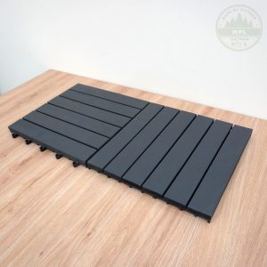 Acacia Decking Tile for Balcony of installation 7 deck tile 10 1