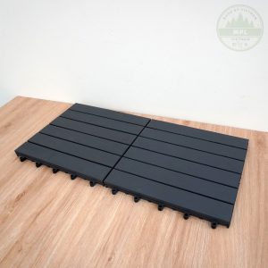 Acacia Decking Tile for Balcony of installation 6 deck tile 8