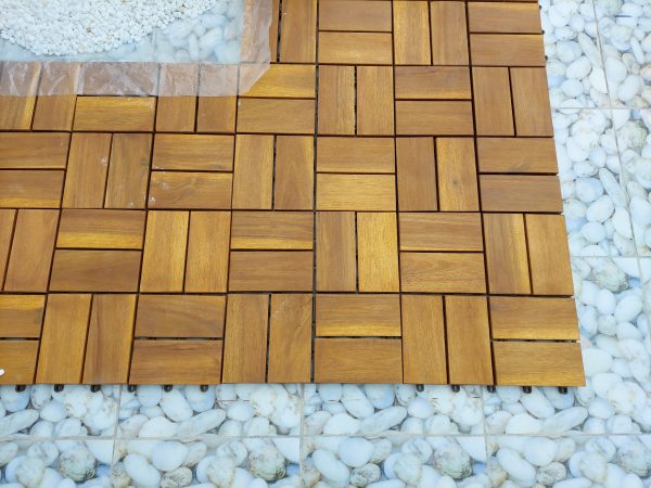 Acacia Wood Deck Tiles