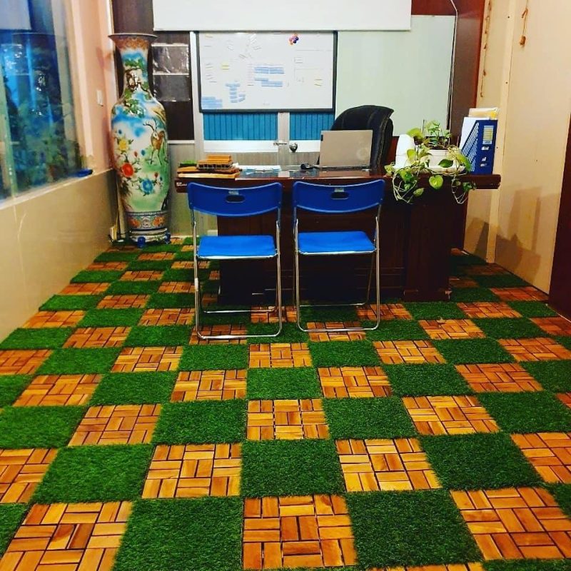 Cheap Interlocking Deck Tiles 18 Slats 7 decking tile 5 1