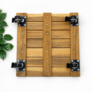 golden acacia plant caddy - front view