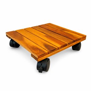 golden acacia plant caddy - product view