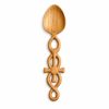hand-carved red wood spoon - product view