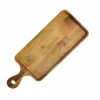 Walnut Handled Tray 40 x 12 cm on a clean white background