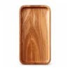 Walnut Narrow Tray 23 x 9 cm on a clean white background