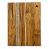Teak Cutting Board 20 x 15 cm 9 Teak Cutting Board 20 x 15 cm on a clean white background
