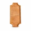 Decorative Rectangular Doussie Wood Tray 8 Decorative Wood Tray in doussie wood on white