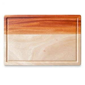 Mahogany Grip Cutting Board 30 x 20 cm on a clean white background