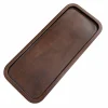 Walnut Color African Mahogany Tray 30 x 13 cm 9 Walnut Color African Mahogany Tray 30 x 13 cm on a clean white background