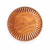 Sunburst Doussie Wood Tray – Doussie Wood 9 Sunburst Doussie Wood Tray in doussie wood on white