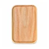African Mahogany Rectangular Tray 30 x 20 cm on a clean white background