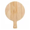 Rubberwood Serving Board 27.5 x 20 cm on a clean white background