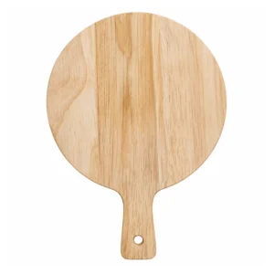 Rubberwood Serving Board 27.5 x 20 cm on a clean white background