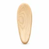 Egg Shaped Ash Tray – Ash Wood 9 Egg Shaped Ash Tray in ash wood on white