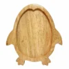 Rubberwood Penguin Tray 21 x 19 cm 8 Rubberwood Penguin Tray 21 x 19 cm on a clean white background
