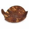 Leaf Carved Coconut Shell Dish 2 leaf carved coconut shell dish product view
