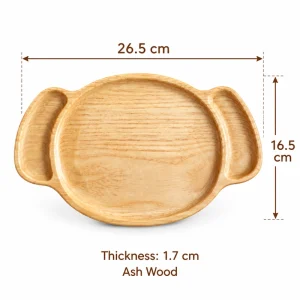 Dog Ash Wood Tray – Ash Wood 1 Dog Ash Wood Tray overall dimensions 26.5 × 16.5 × 1.7 cm in ash wood