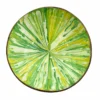 Green Radial Lacquer Coconut Bowl 6 green radial lacquer coconut bowl product view
