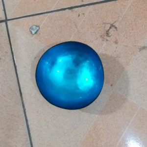 Blue lacquer group reference with a lighter metallic-looking finish, different from the featured feather-effect design.