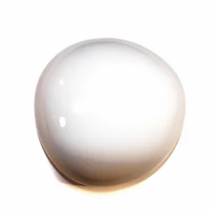 White Exterior Lacquer Coconut Bowl additional product view