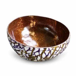 exterior eggshell inlay coconut bowl product view