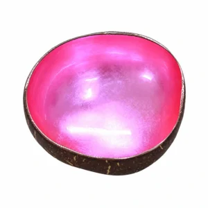 Pink metallic-look colour reference; the featured bowl is silver-coloured.