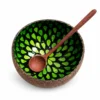 Green Petal Pearl Coconut Bowl 7 green petal pearl coconut bowl product view