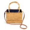 Twin Handle Rattan Shoulder Bag | 25 cm 6 twin handle rattan shoulder bag cover