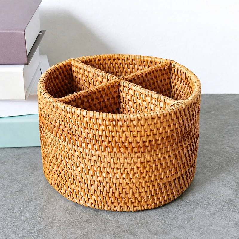 rattan cutlery caddy design and weaving view 3 rattan cutlery caddy design and weaving view 3
